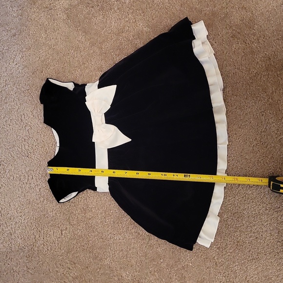 2 pc Black Special Occasion dress - size 6 months - Picture 4 of 11